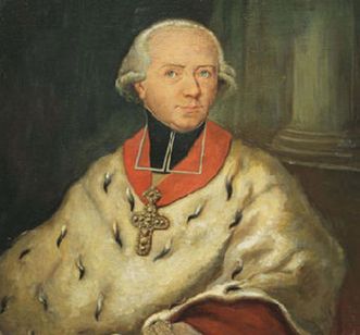 Portrait of Prince-Bishop Wilderich von Walderdorff, circa 1800