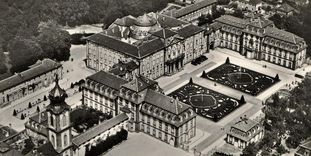 Schloss Bruchsal, Luftaufnahme