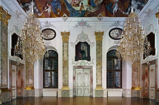Der Fürstensaal in Schloss Bruchsal