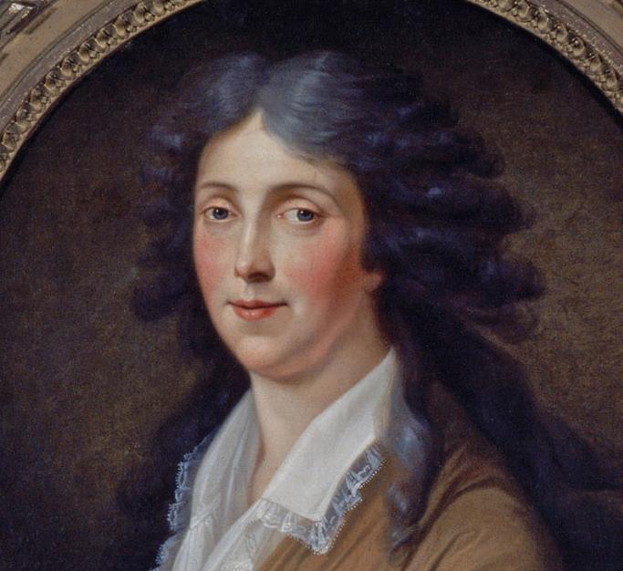 Portrait of Margravine Amalie by Adolf Ulrik Wertmüller, circa 1800