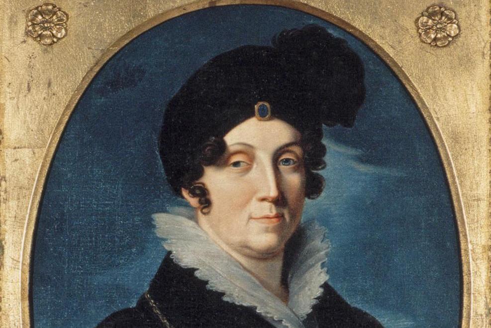 Portrait of Margravine Amalie von Baden
