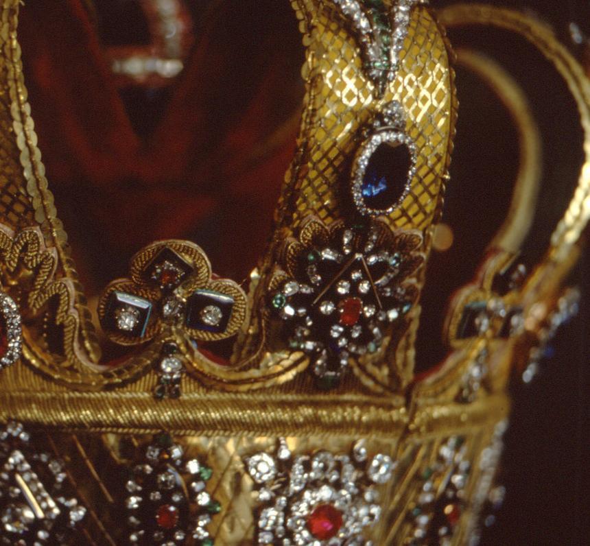 Detail der großherzoglich-badischen Krone von 1811