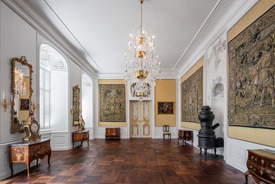 Schloss Bruchsal, Innenansicht, Gelbes Zimmer im südlichen Staatsappartement