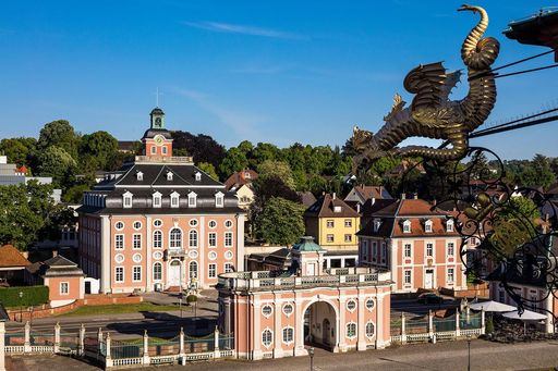 Schloss Bruchsal, Außen, Kanzleibau, Torwacht, Forstamt