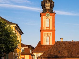 Schloss Bruchsal, Außen, Kirchturm