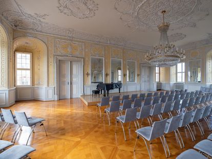 Schloss Bruchsal, innen, Kammermusiksaal