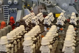 Schloss Bruchsal, Ausstellung Faszination LEGO, Stormtrooper