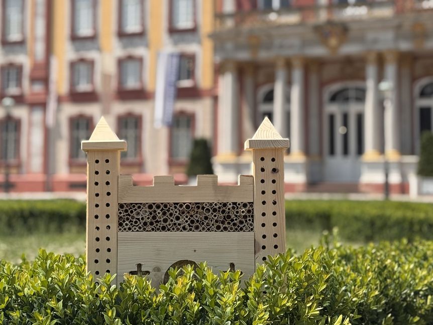 Schloss Bruchsal, Geschenkartikel, Schlossshop, Insektenhotel