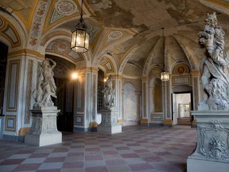 Schloss Bruchsal, innen, Gartensaal