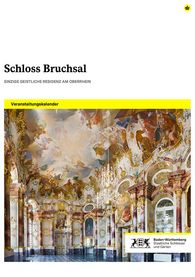 Titelbild des Jahresprogramms für Schloss Bruchsal 