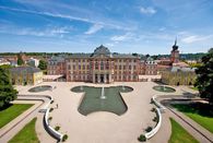 Schloss Bruchsal, Luftaufnahme