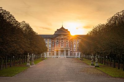 Schloss Bruchsal, Aussen