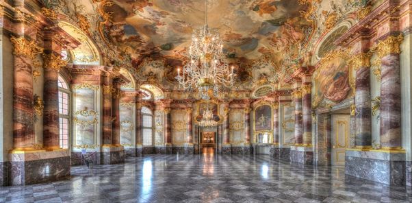 Bruchsal Palace, Marble Hall