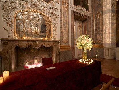 Schloss Bruchsal, Event, Heiraten, Candle-Light-Trauung