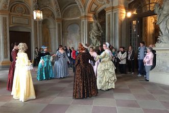 Schloss Bruchsal, Tanzgruppe Alegre im Schloss