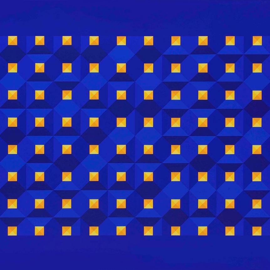 Gerhard Hotter, 25 Pyramids XXV 120 x 270 A-L, 2012