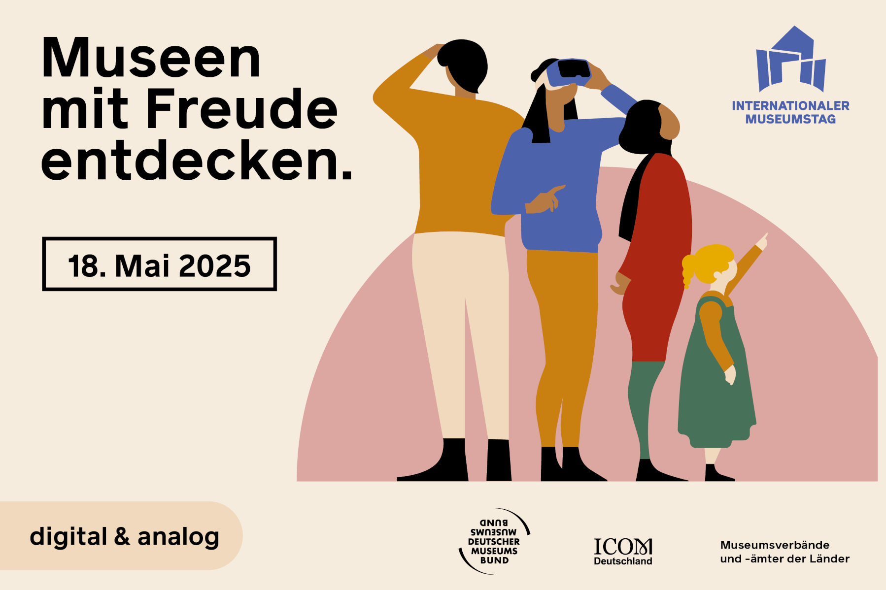 Werbemotiv Internationaler Museumstag 2025