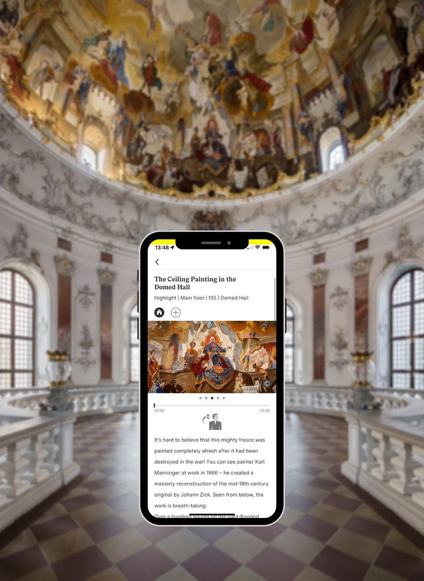 Photo: points Gesellschaft für digitale Informationssysteme mbH Bruchsal Palace, discovery tour substation