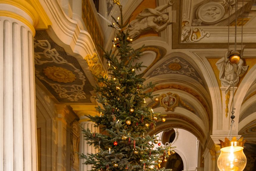 Schloss Bruchsal, Event, Weihnachtsbaum