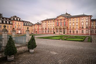 Schloss Bruchsal, Aussen, Ehrenhof