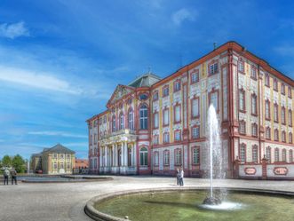 Schloss Bruchsal, Gartenterrasse
