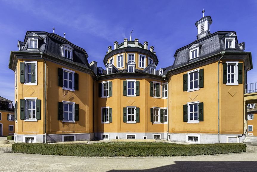 Schloss Bruchsal, außen, Eremitage Waghäusel