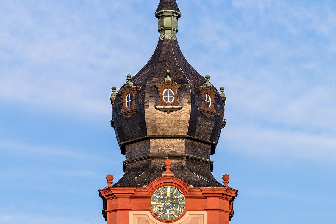 Bruchsal Palace,  frescoes of the palace church