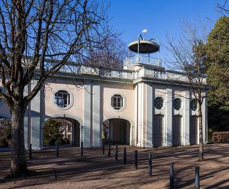 Schloss Bruchsal, Belvedere von Osten