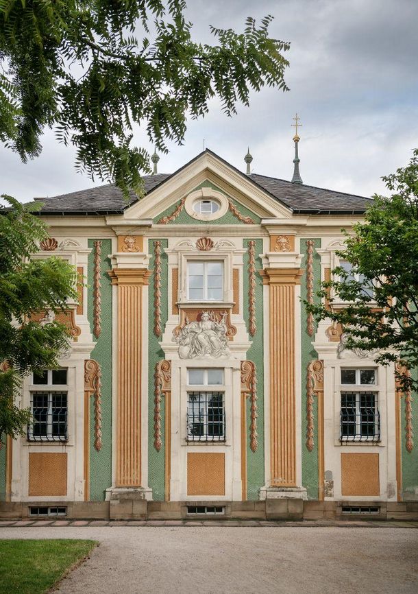 Schloss Bruchsal, Fassade der Südlichen Orangerie