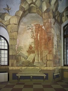 Schloss Bruchsal, Detail Grotte; Foto: Staatliche Schlösser und Gärten Baden-Württemberg