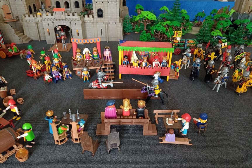 Schloss Heidelberg, Event, Playmobil-Ausstellung, Ritterturnier