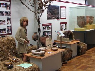 Teil der Ausstellung des Städtischen Museums Bruchsal in Schloss Bruchsal