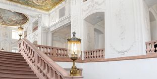 Mannheim baroque palace , staircase